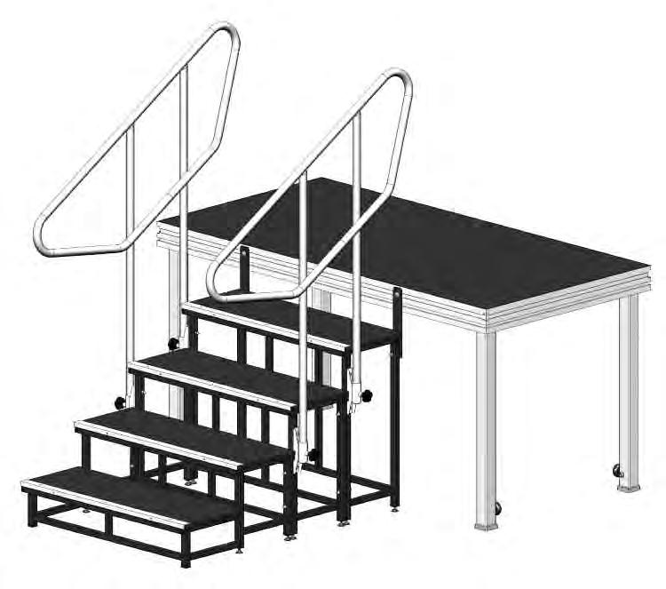 SM - Stairs Modular as easy: SM - STAIRS Modular stairs with all steps of