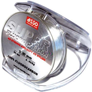12 ASSO SUPERFLUOROCARBON FLUOROCARBON ASSO CAMOUFLAGE MULTICOLOR FLUOROCARBON 13 It is the latest development in fluorocarbon technology Asso Superfluorocarbon can reach the tenacity and softness of