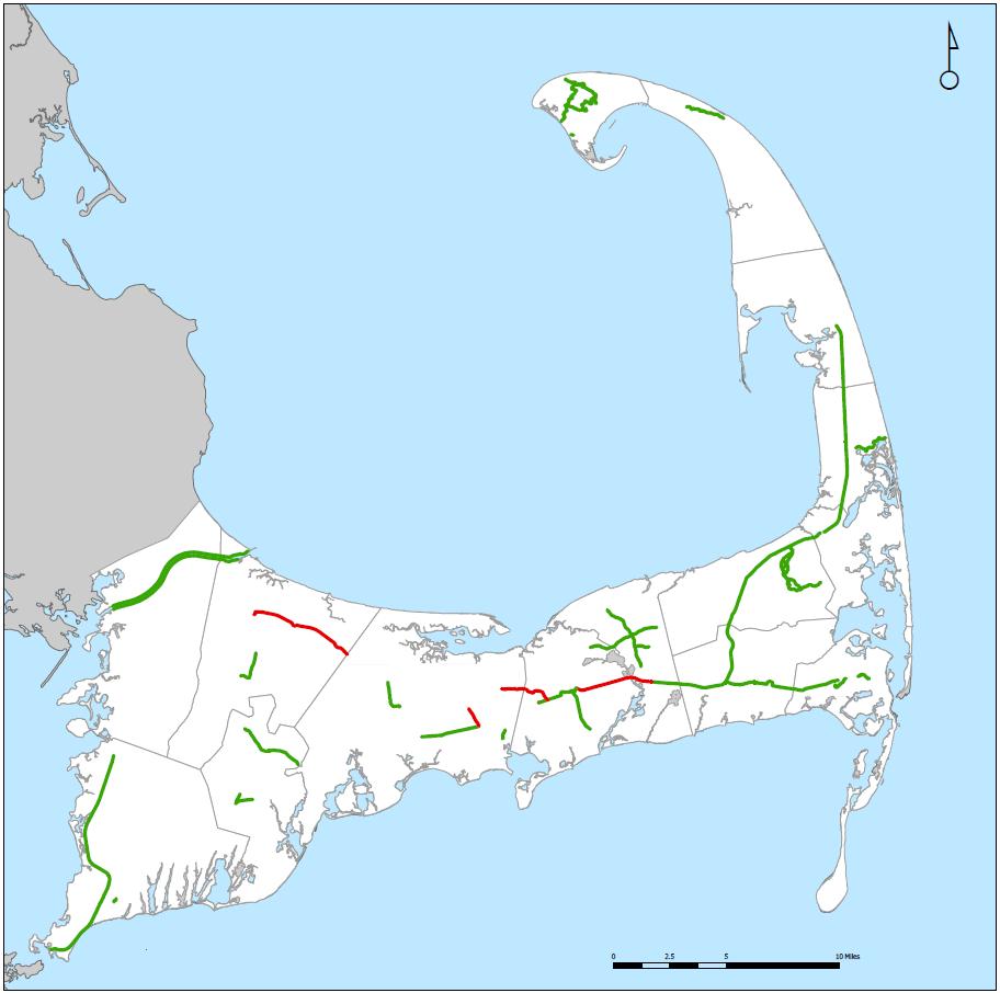 Legend Existing Shared Use Path Programmed Shared Use Path Proposed Connection CCRT to Provincetown