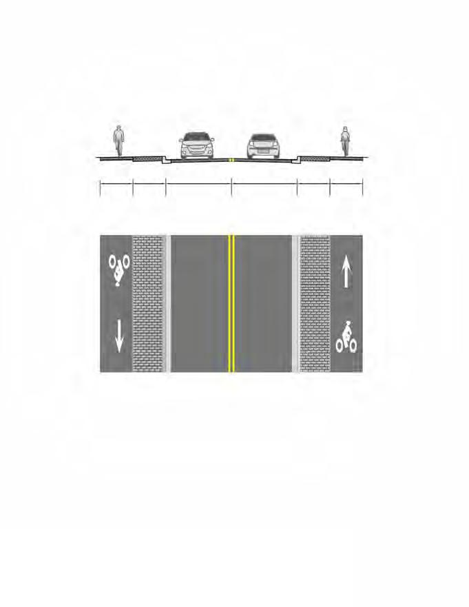 safety for motor vehicles and prevent pavement damage at the edge of the travel lanes.