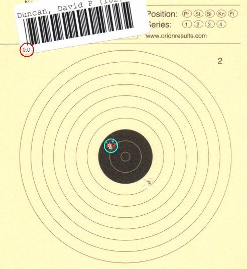Oddities in BB Gun Scoring Barcode labels that were placed low