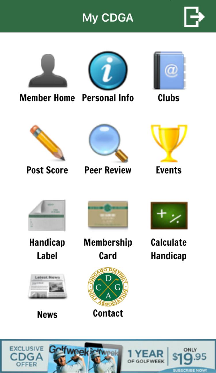 SMARTPHONE APP MY CDGA SMARTPHONE APP The My CDGA mobile app, available on Apple and Android