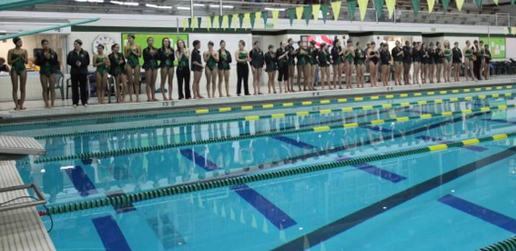 The night opened with a 1st and 2nd place finish for Huron s 200 Medley Relay teams: Anna Li Aguirre, Kathy Pan, Captain Samadhi Kiridena, and Captain Rachel Mattson (1:57:10);