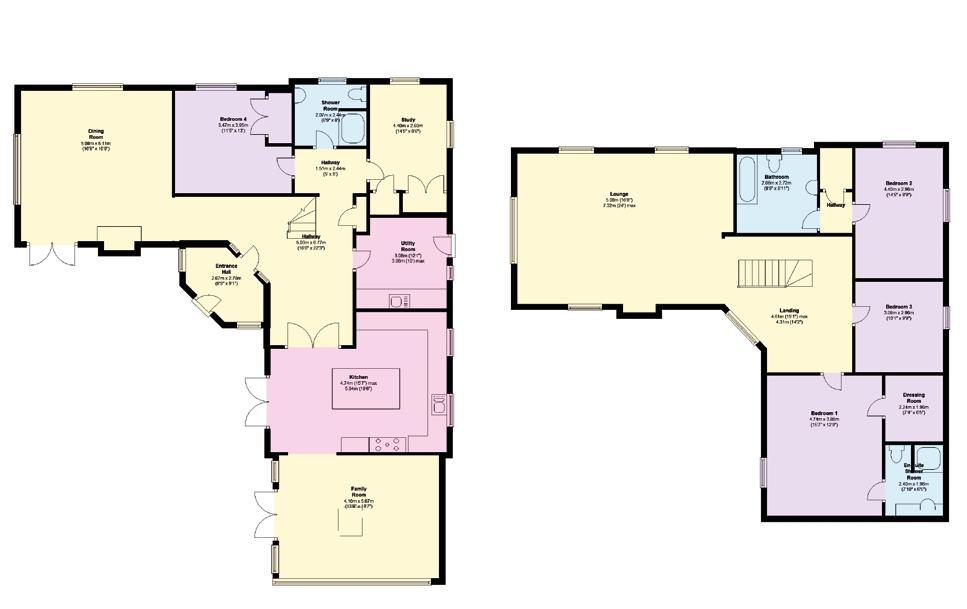 Approximate Gross Internal Floor Area 2860 sq ft (265.7 sq m) This plan is for guidance only and must not be relied upon as a statement of fact.