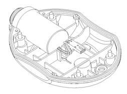 Install the new oxygen sensor: (a) Align the rear of the sensor as shown in FIG 5, but do not install.