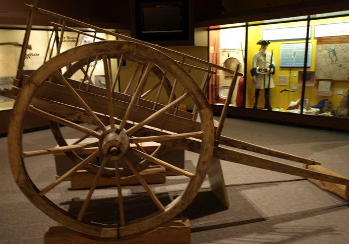 4. Grasslands Gallery: A) What held the Red River Cart together?