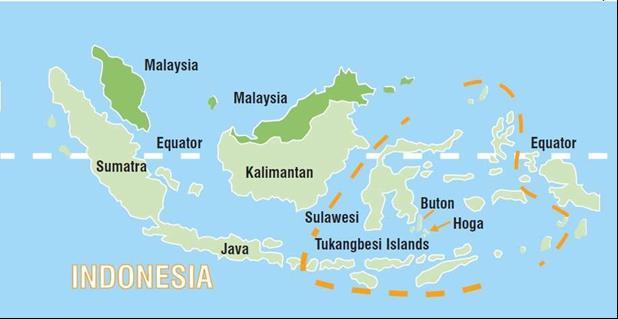 1. Study area and research objectives Sulawesi and the surrounding smaller islands of the Lesser Sundas and the Moluccas were identified as a unique biogeographic region by the naturalist Alfred