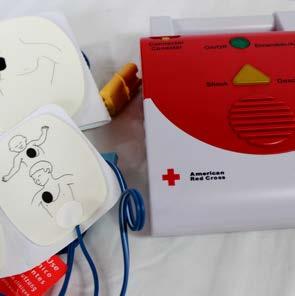 AED FOR CHILDREN AND INFANTS An AED can be used on children and infants and should be used as early as possible for the best chance of improving survival. Check the AED when it arrives at the scene.