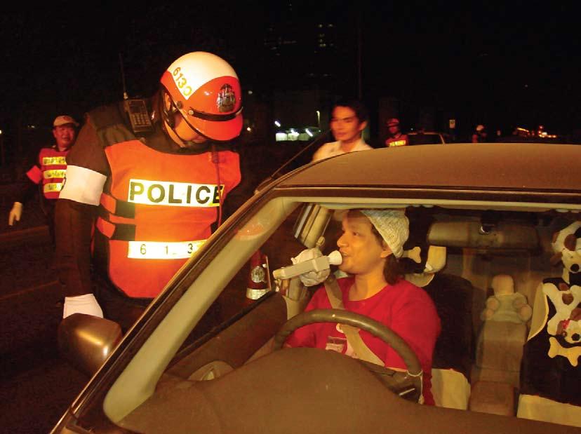 Countries Table 6: Mechanisms for enforcing drink-driving laws and level of enforcement in the select Member countries of the South-East Asia Region, 2008 Random Breathtesting Police check points