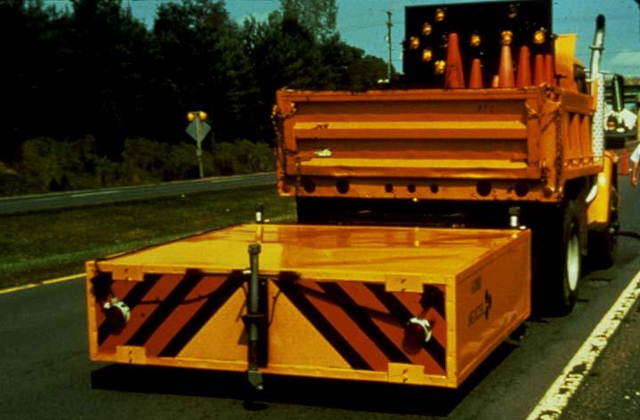 Truck-Mounted Impact Attenuators Used to