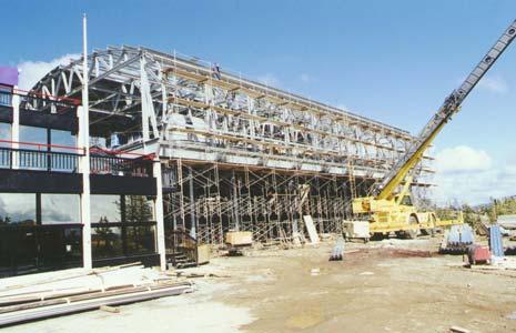 In order to get our Funitel built for a scheduled December 19, 1998 opening, we had to work seven days per week, 16 hours per day.