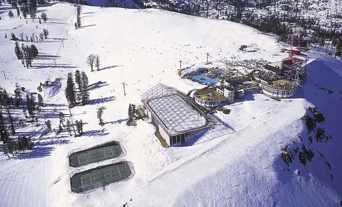 approximately 4,000 acres of private skiing terrain.