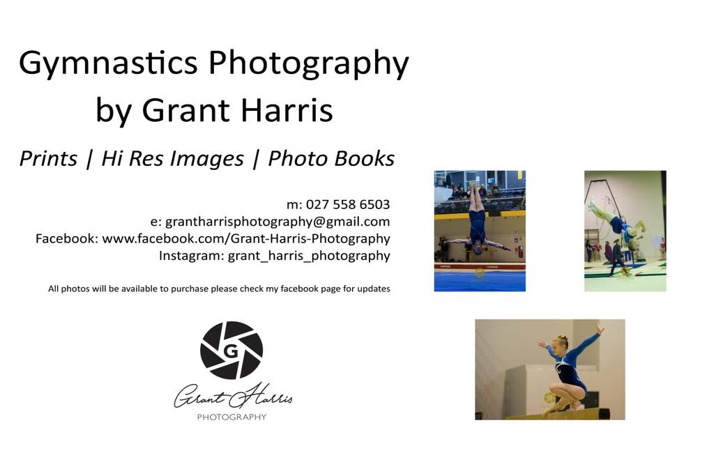 PHOTOGRAPHER Grant Harris Photography will be taking photographs from Thursday afternoon until end of competition Saturday. See his ad for details.