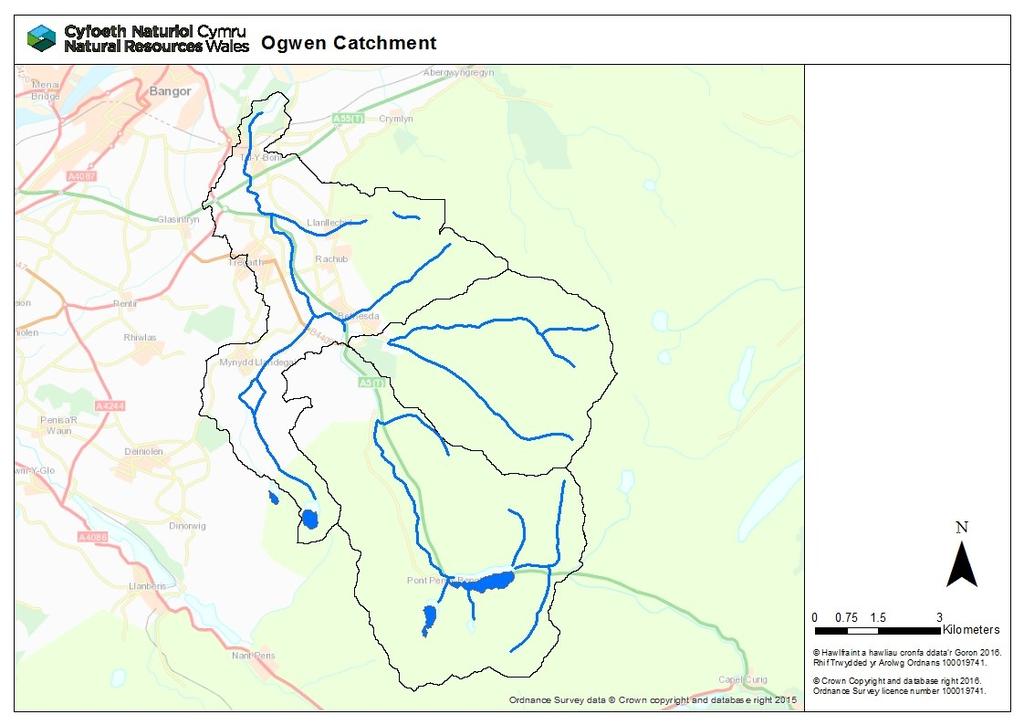 Know Your River - Ogwen Salmon & Sea Trout Catchment Summary Introduction This report describes the status of the salmon and sea trout populations in the Ogwen catchment.