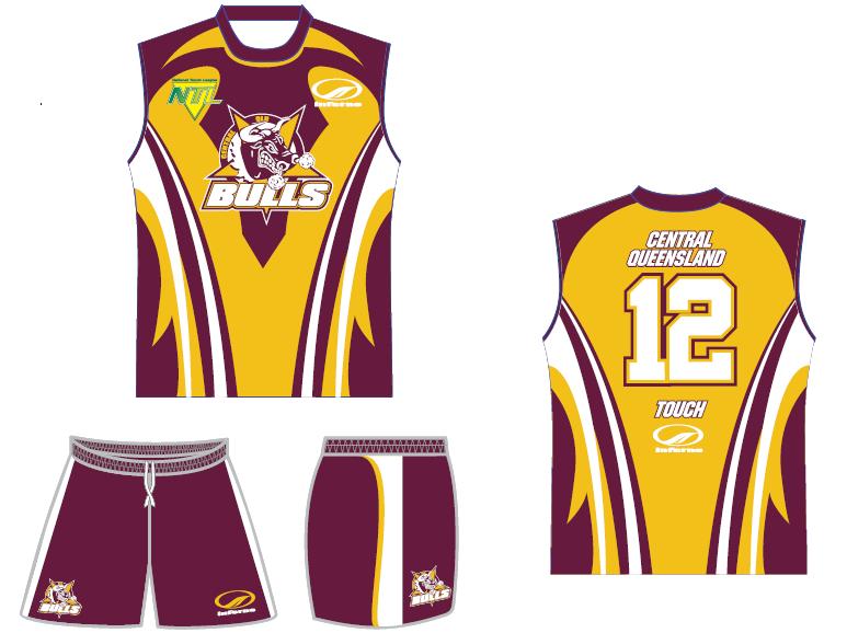 Central Queensland Bulls Colours as
