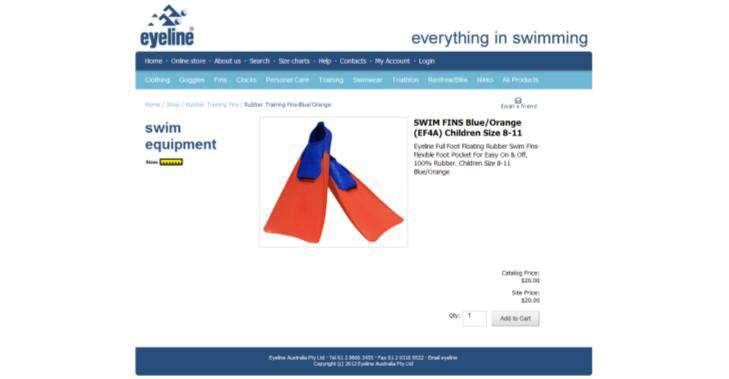 1.4 Competition Equipment Competitors will be required to supply their own fins for events. 1.