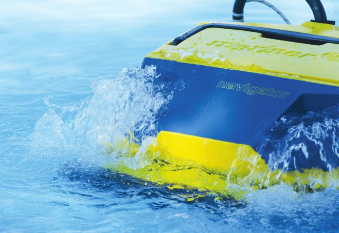 Cleaning robots for swimming pools - fully automatic,