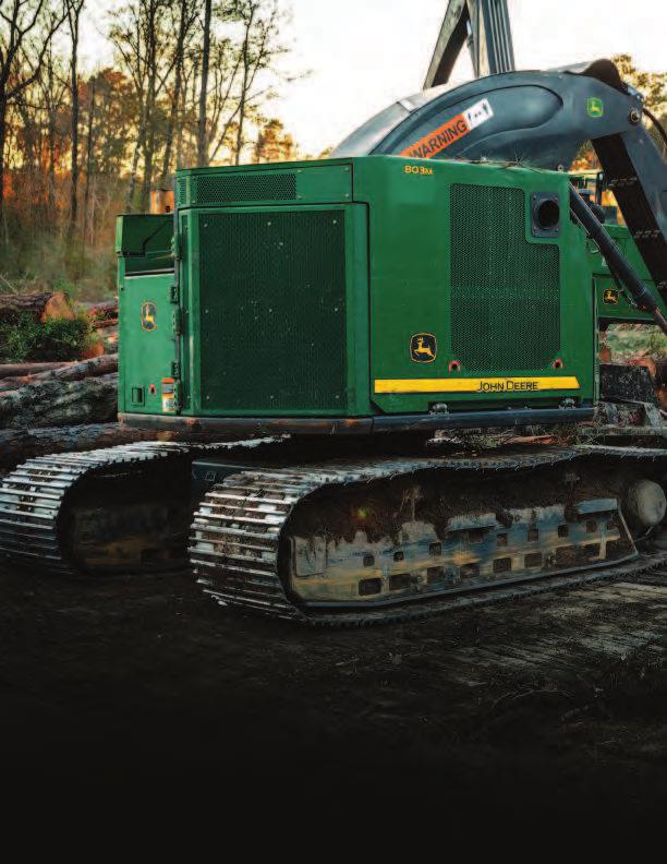 JOHN DEERE ULTIMATE UPTIME/ JOHN DEERE FORESTSIGHT /TIMBERNAVI Save time and money. As a logger, one of your most valuable commodities is uptime.