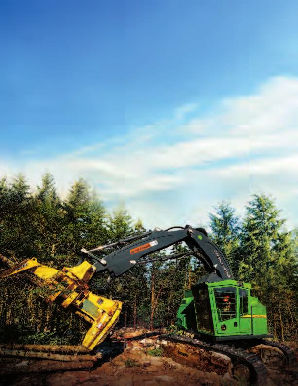 YOU ASKED FOR IT Built for the way you work. Ongoing input from Customer Advocate Groups (CAGs) helps make 800M- and 800MH-Series machines even more rugged and reliable.