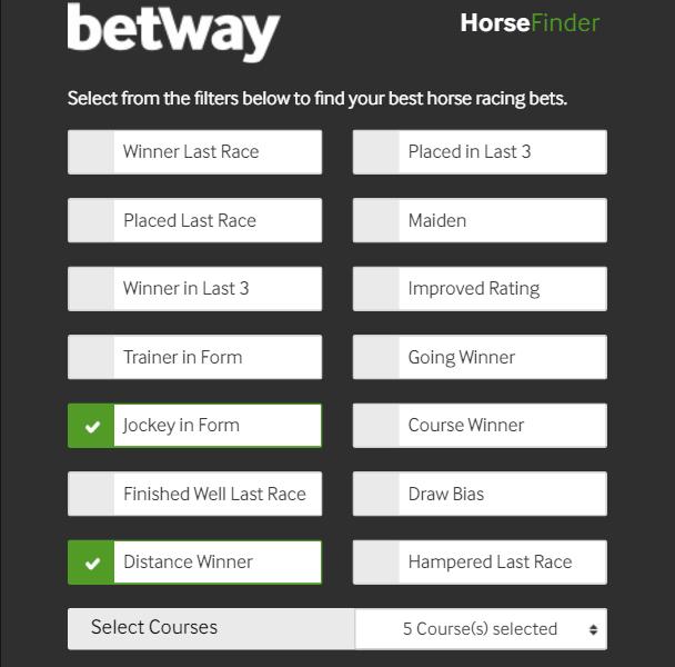 app/widget Finding bets instantly based on