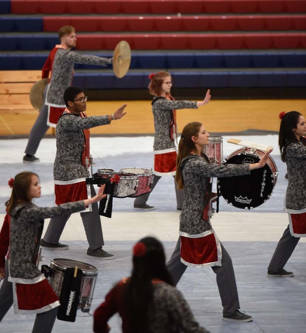 ABOUT THE WINTER DRUMLINE The Irondale