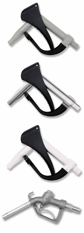 Accessories Hand Nozzles PART NUMBER DESCRIPTION SEAL MATERIAL Polypropylene 9070 1" O.D. (25 mm) Hose Barb Intake Viton 9071 ¾" O.D. (19 mm) Hose Barb Intake Viton 9070e 1" O.D. (25 mm) Hose Barb Intake EPDM 9071e ¾" O.