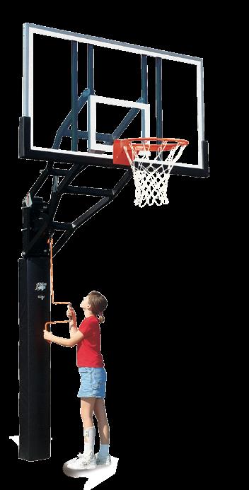 With over 50" of safe play area, 1" thick pole padding and a rear safety shock included in each system, you will feel confident knowing that you are investing in safety as well as playability.