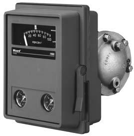These high static pressure controllers sense two different pressures and compare the difference between these pressures with an operator adjusted set point.