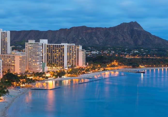 VISITOR MARKET OVERVIEW Hawaii set a record in 2017 with 9.2 million visitor arrivals and total visitor expenditures of $15.8 million. Oahu received 5.