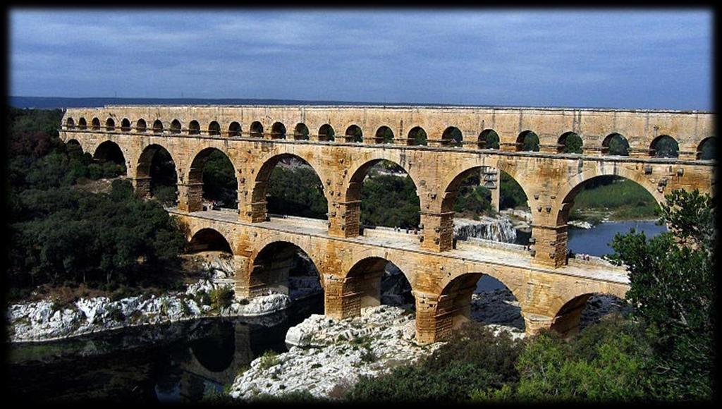What is a aqueduct? It is a water supply or navigable channel constructed to convey water.