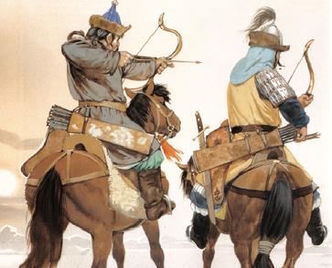 The stirrup allowed horsemen to travel faster over greater distance & carrying weapons such as spear, sword, etc.