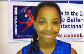 Ball handling, shooting, etc. will improve the more basketball she plays. Ada Jackson 39 post 5 9 2017 Young player for her grade.