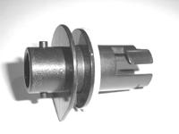 If you will be using another inflation device with a larger nozzle, use the 1 ¼ diameter coupler