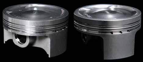 and thermal integrity. Of particular interest are the pistons, which are forged using a special alloy, analysed, and designed to withstand the working stresses due to extended use.