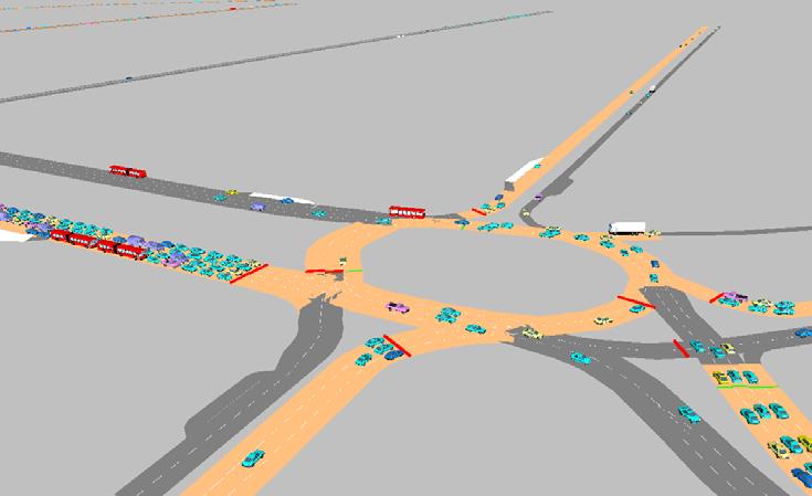 Traffic modelling Carry out traffic modelling of junction(s) for each time period of the day Optimise