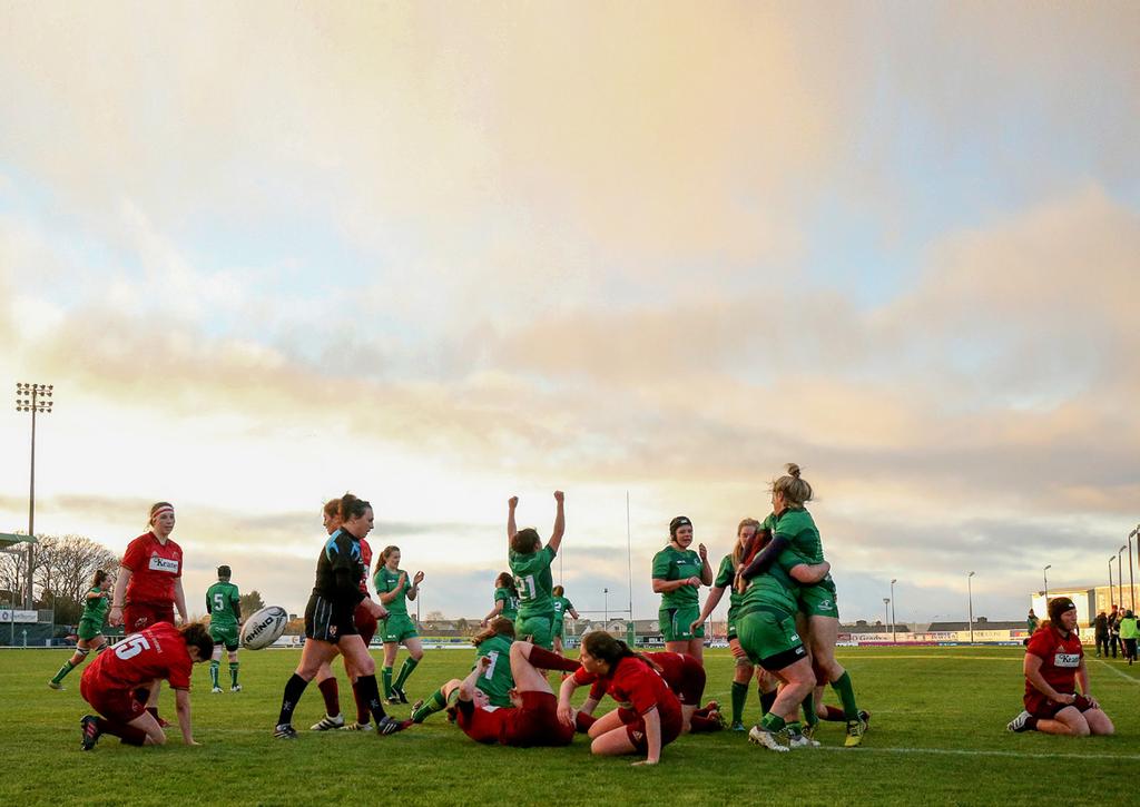 28 WOMEN IN RUGBY: BUILDING A