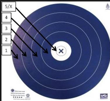 For our league, we will score the X ring as 6, the white ring 5 and so on. We will not keep X count. You shoot 12 ends of five arrows with a maximum score per arrow of six.