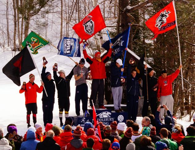 .. Chris Acosta earned his fifth national accolade with a fourth-place finish in the Giant Slalom at the 2013 NCAAs to become just the third Lobo men s Alpiner and the sixth Lobo skier in school
