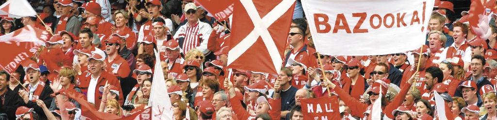 THE FAITHFUL: There was a sea of red and red at the MCG on Grand Final day and they went home happy.