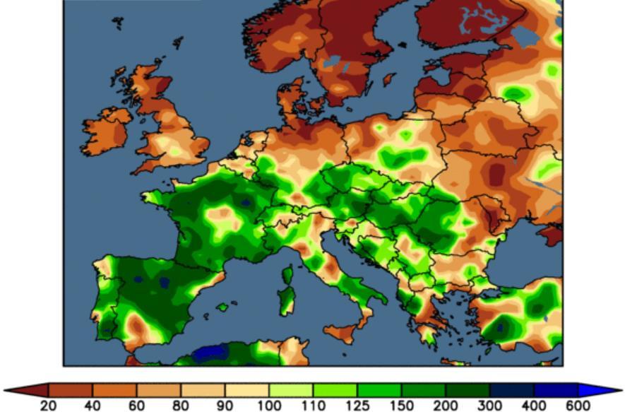 EXTREME WEATHER EVENTS IN EUROPE 30 DAY