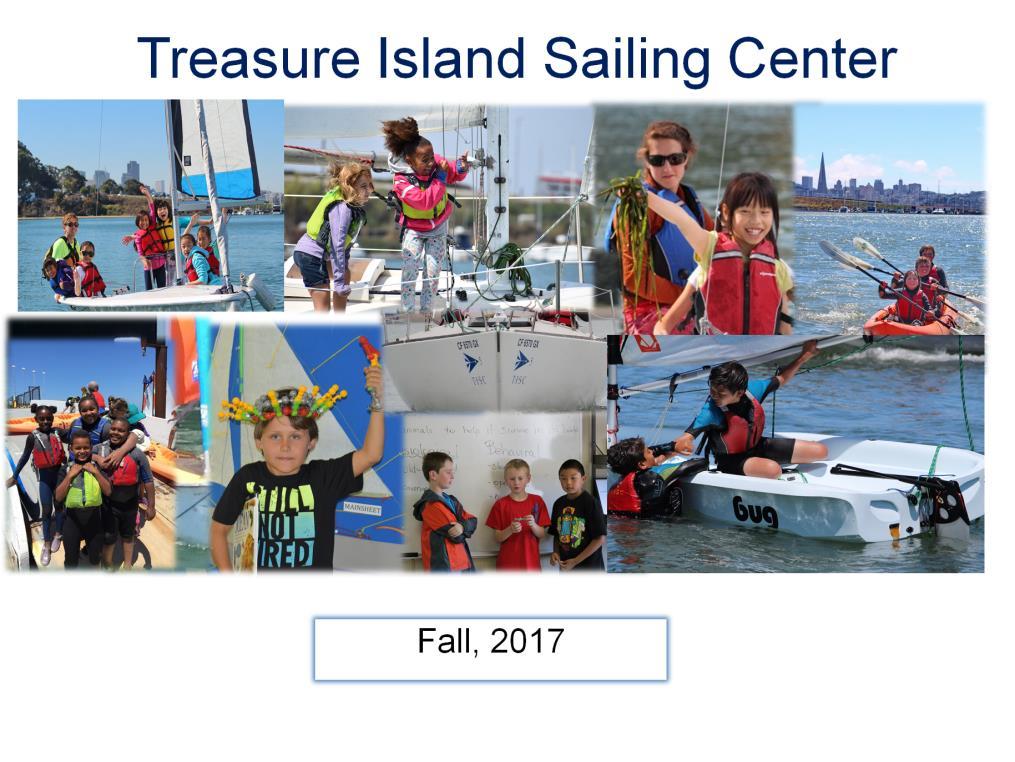 Good afternoon Commissioners. My name is and I am the of the Treasure Island Sailing Center.