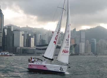 Hongkong and Qingdao -Harbor city - Tourism city - Olympic venue city - Sailing