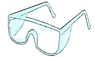 Safety glasses should be shielded Shielding provides better protection from
