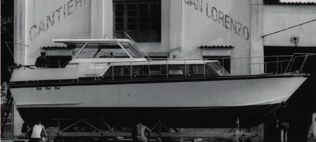 Heritage of Sanlorenzo Yachts 1958 Mr. Giovanni Jannetti set up Cantieri Navali San Lorenzo SpA in Viareggio.