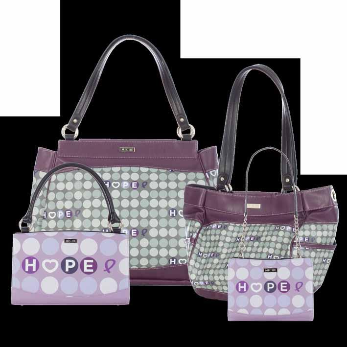 Introducing the new SHELLS HOPE (purple) Petite MB5137 HOPE (purple) Classic MB1193 HOPE (purple) Demi MB3118 HOPE (purple) Prima MB7579 Miche Canada is pleased to