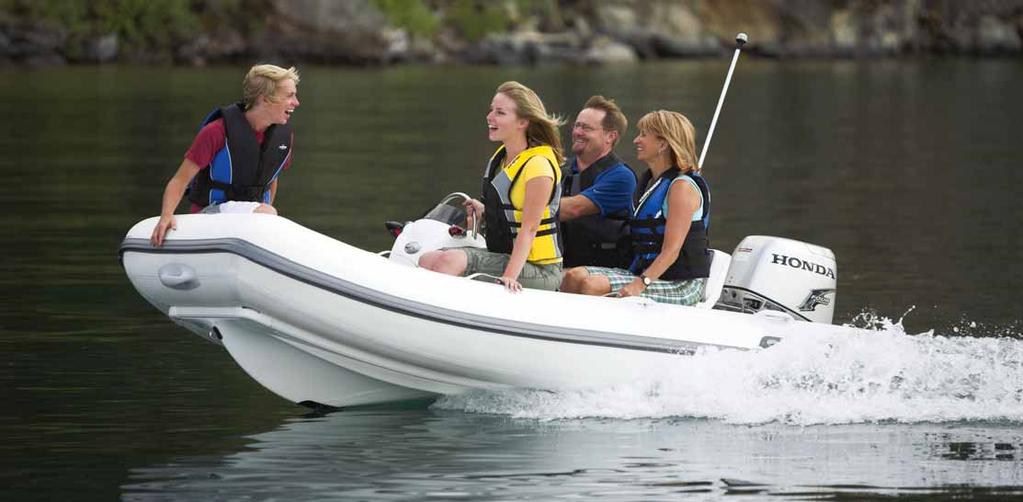 Together they create the ultimate small RIB, boasting