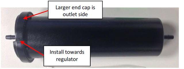 the unit regulator (left side when viewing the unit from the back.) Figure 5 Figure 5 4.