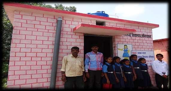 Picture 15: School Toilet constructed under