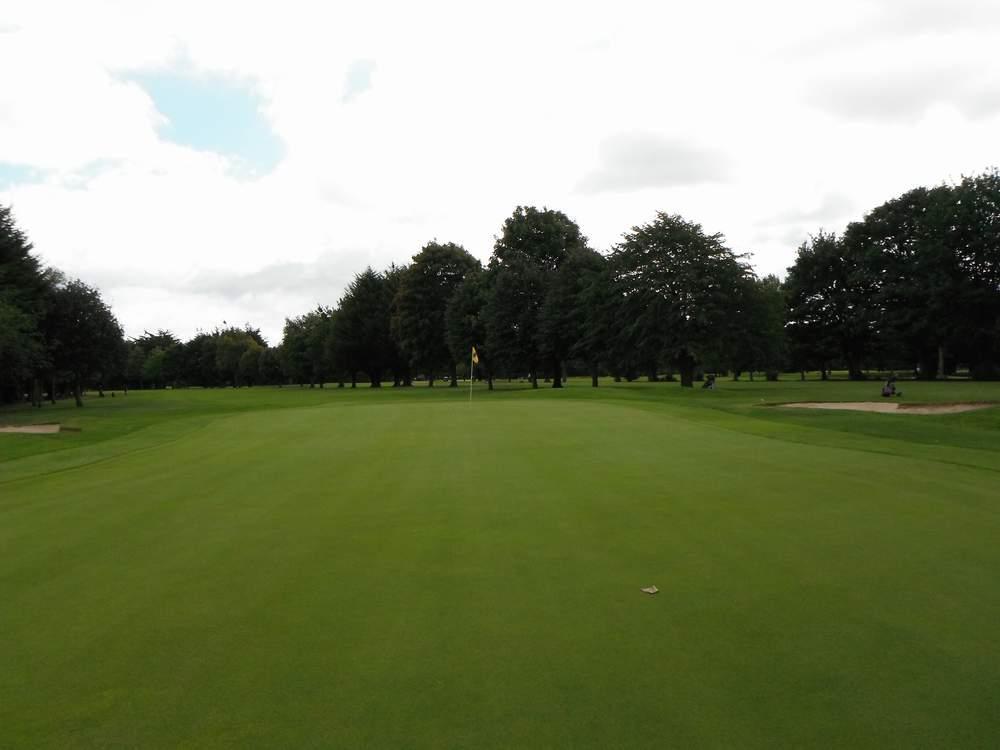 Photo Observations and Comments Figure 1: The 17 th green, the very best of the old soil-based greens.