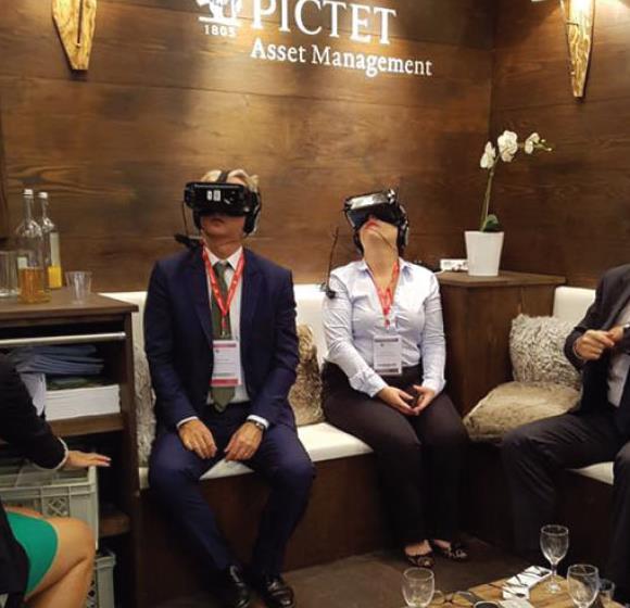 Wellbeing Package 1-VR Meditation 3,000 +VAT This unique sponsorship package provides something different for the delegates with a 3 minute meditation/relaxation session using virtual reality